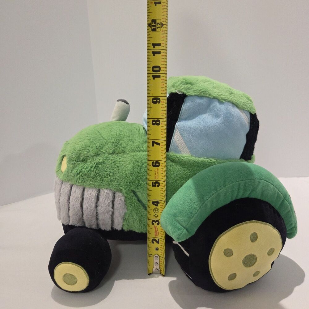 Squishable Go Green Tractor 12" Plush Farm Truck Big Stuffed Toy - Picture 11 of 11